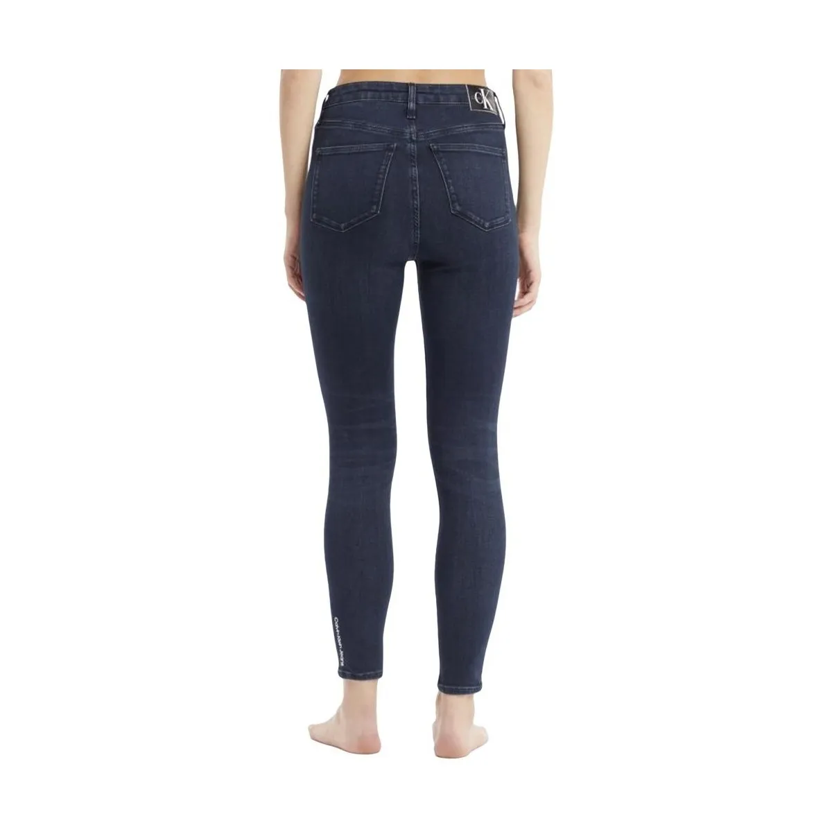 High rise skinny ankle