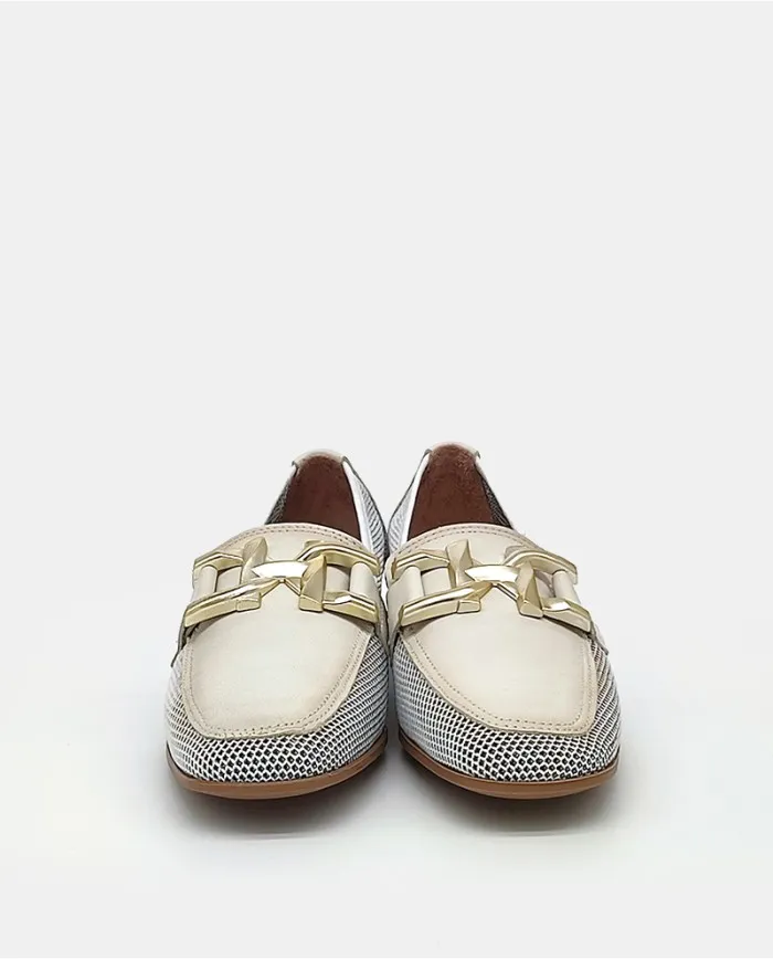 HISPANITAS Zapato mocasín tacón Kenia HV232808
