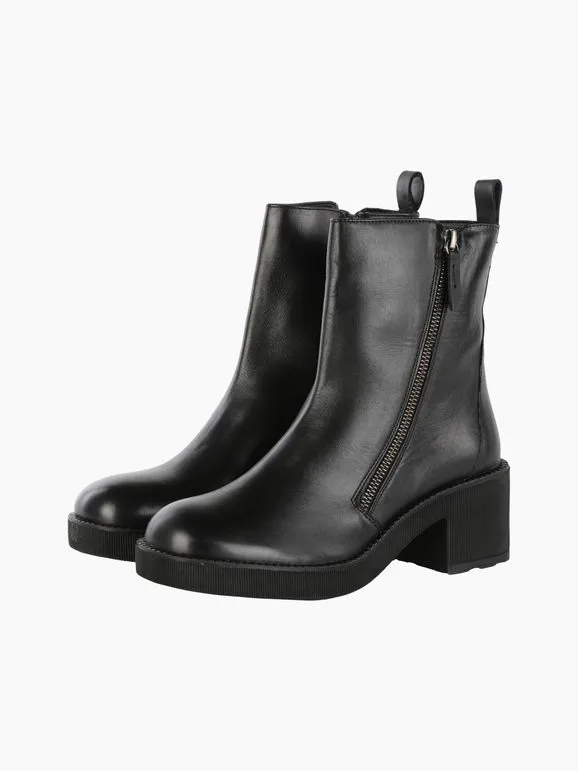 Hosis You Botines mujer de piel con tacón