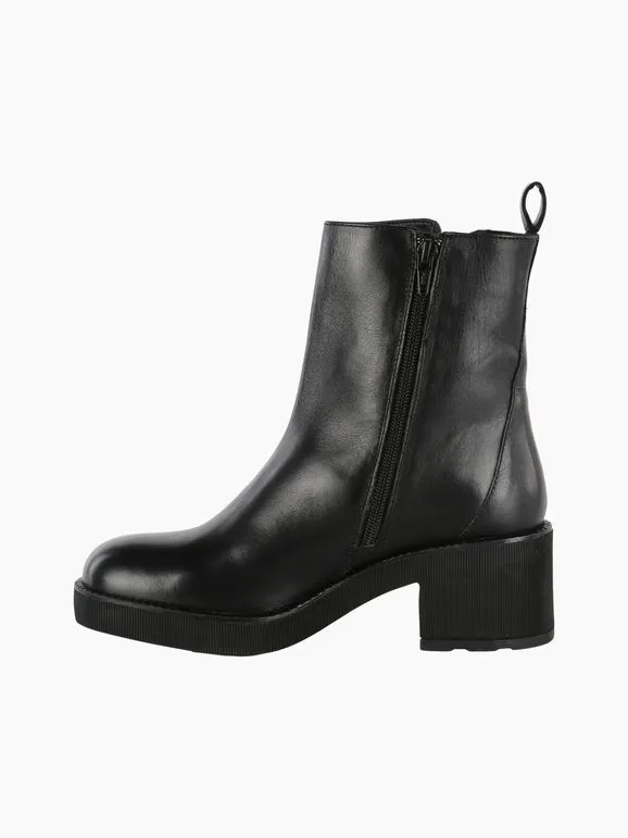 Hosis You Botines mujer de piel con tacón