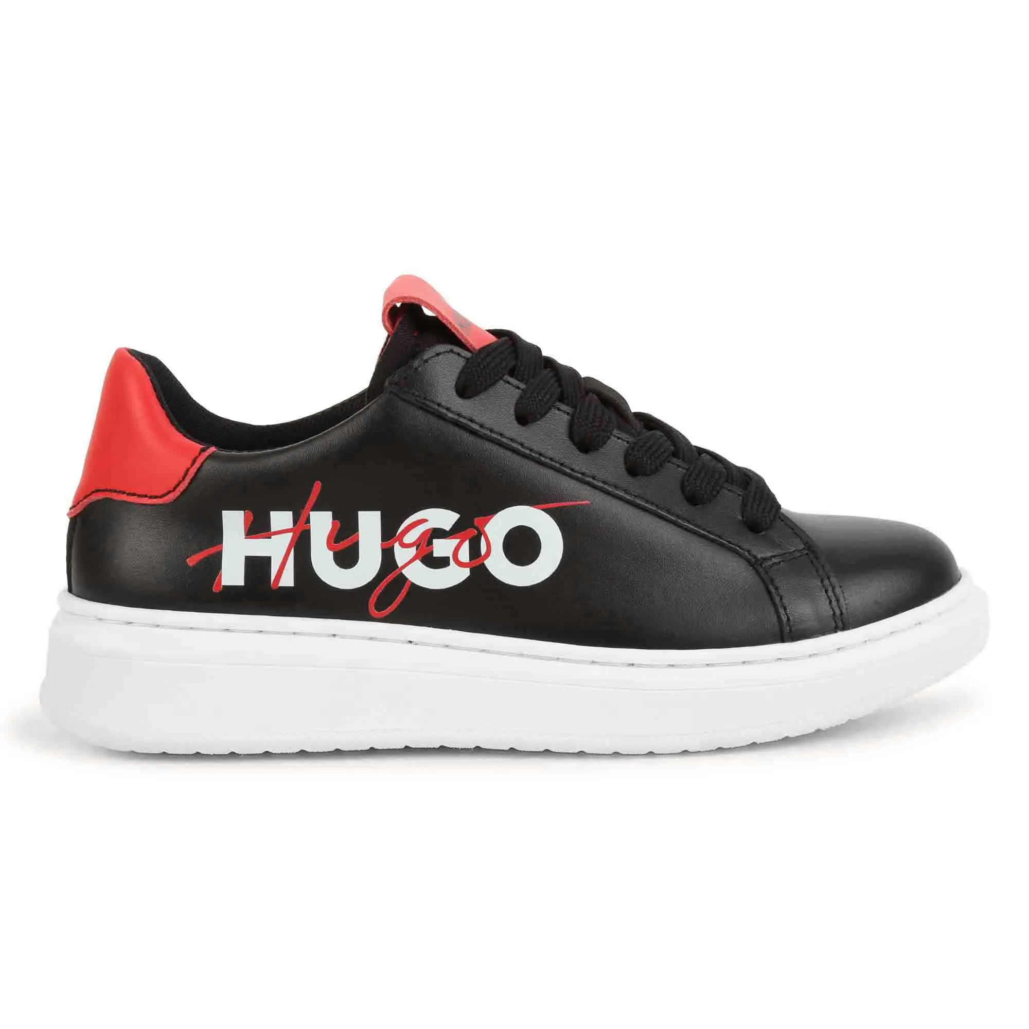 HUGO Deportivas de piel y cordones