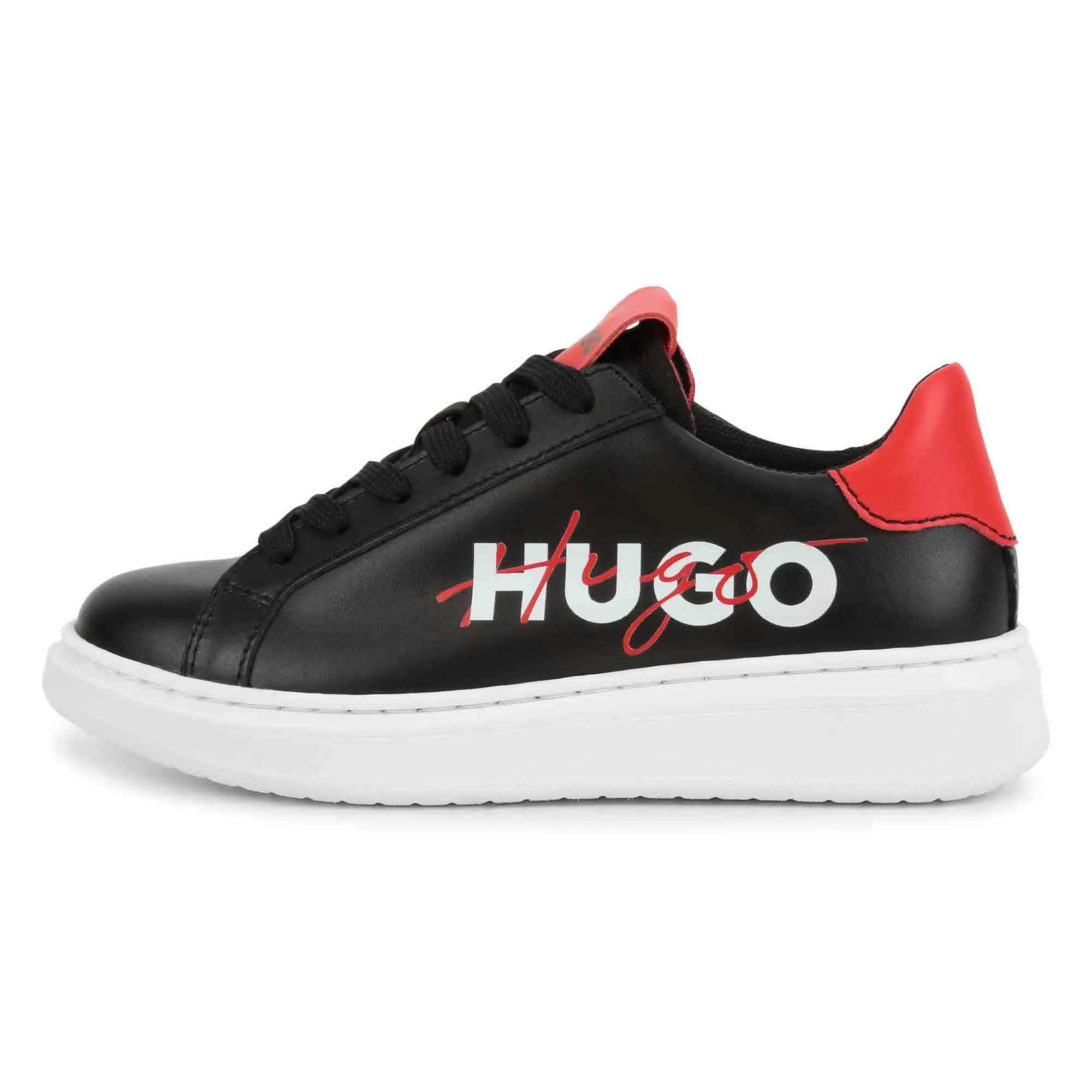 HUGO Deportivas de piel y cordones