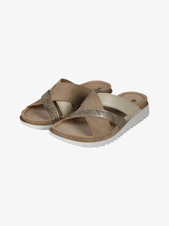 Inblu Zapatillas de mujer tejidas.