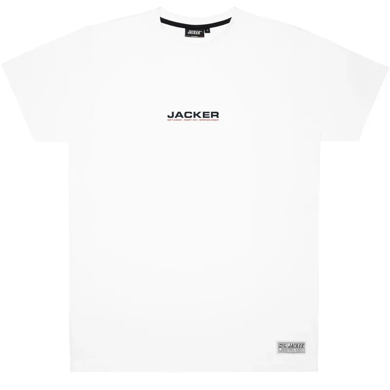 JACKER PASSIO GARO WHITE TEESHIRT