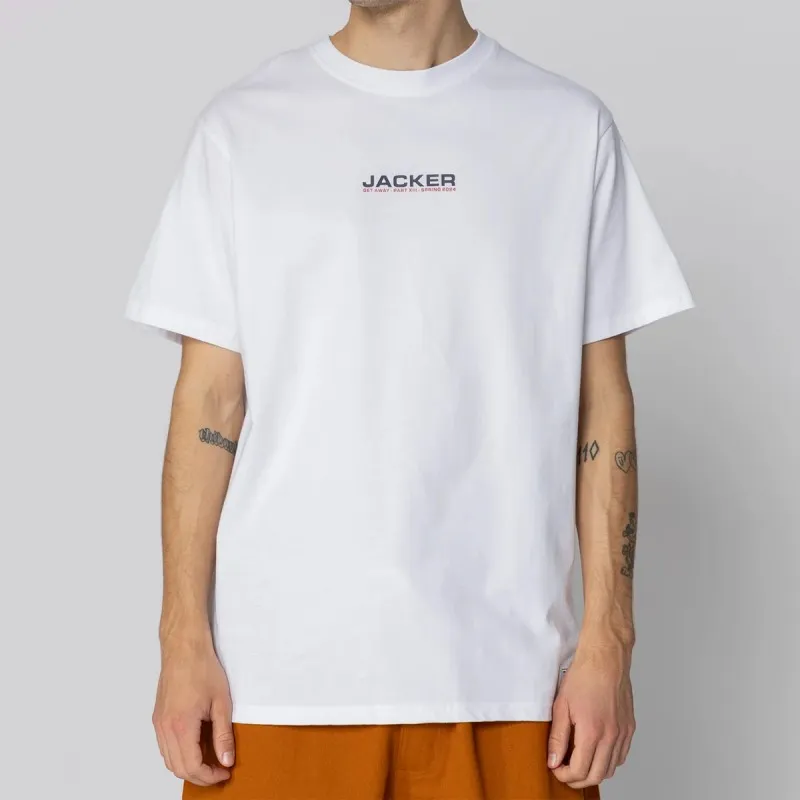 JACKER PASSIO GARO WHITE TEESHIRT