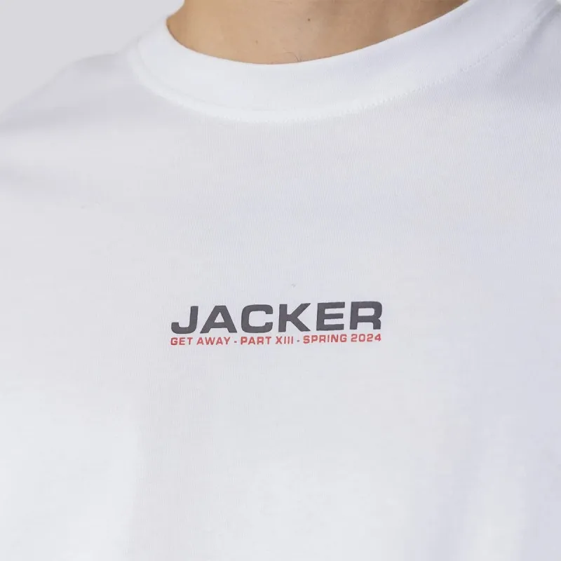 JACKER PASSIO GARO WHITE TEESHIRT