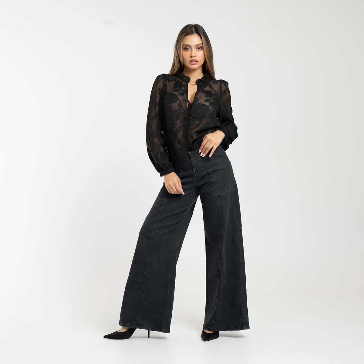 Jean Wide Leg Montana