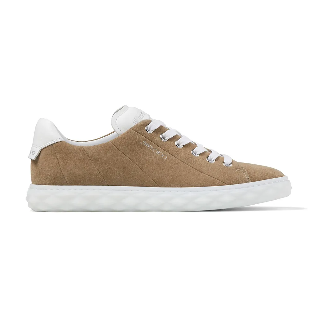 Jimmy Choo Zapatillas Bajas Diamond Light/F Sun De Ante Y Napa Sol Mujer