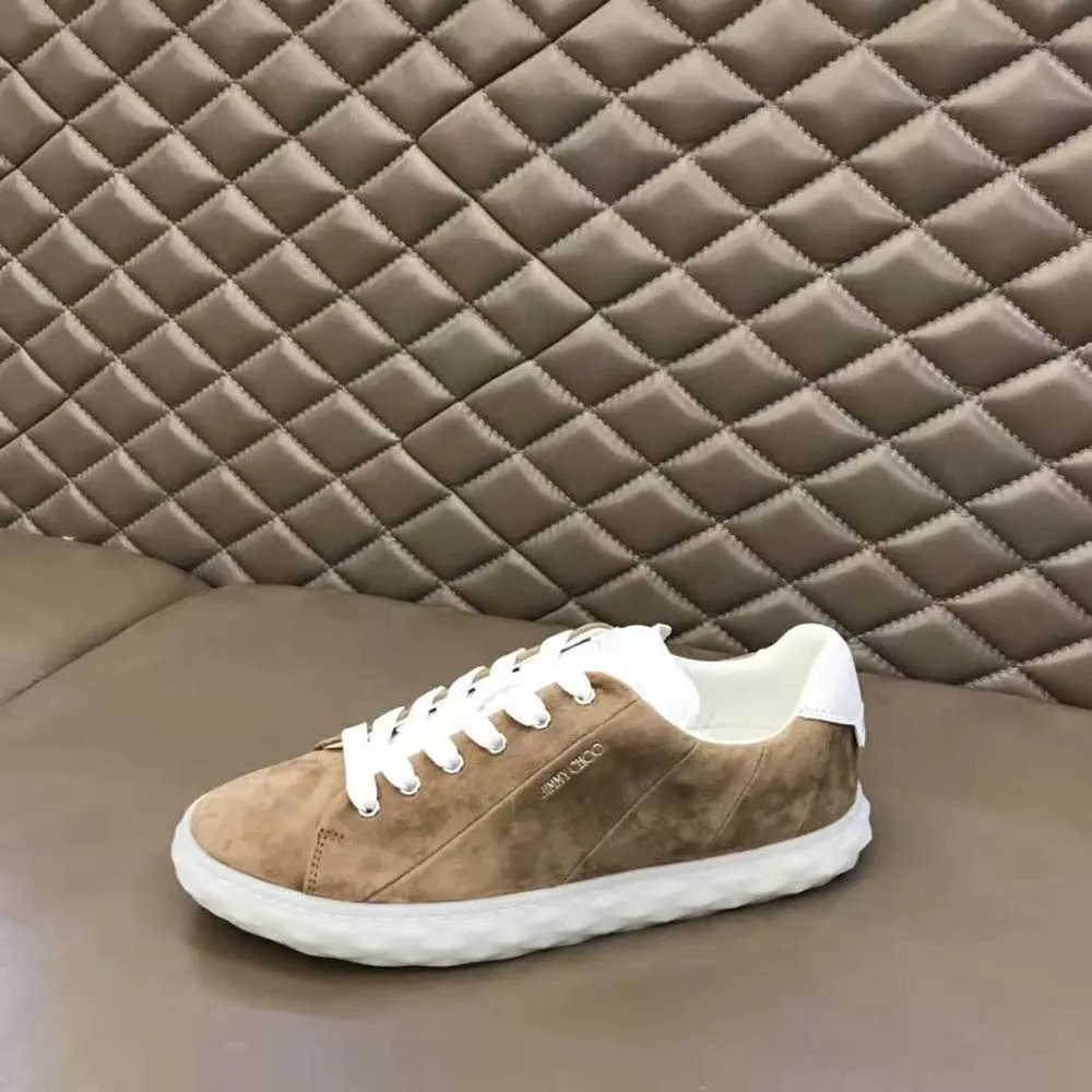 Jimmy Choo Zapatillas Bajas Diamond Light/F Sun De Ante Y Napa Sol Mujer