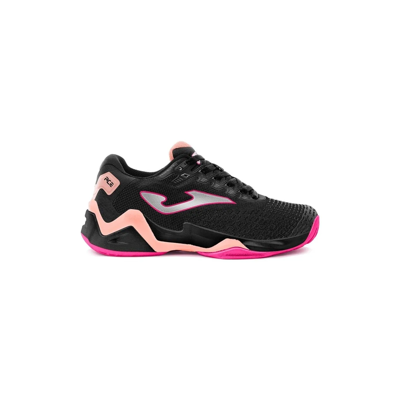Joma Ace Pro 22 Clay Negro Rosa Mujer