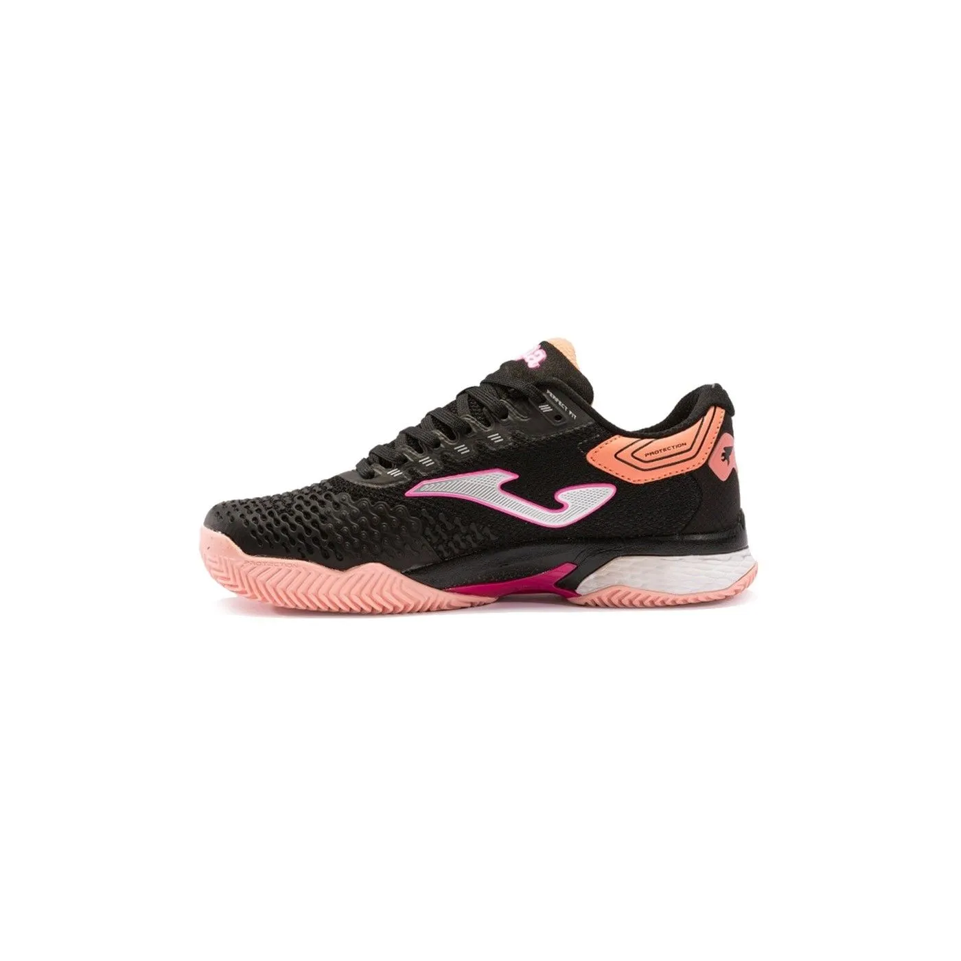 Joma Ace Pro 22 Clay Negro Rosa Mujer