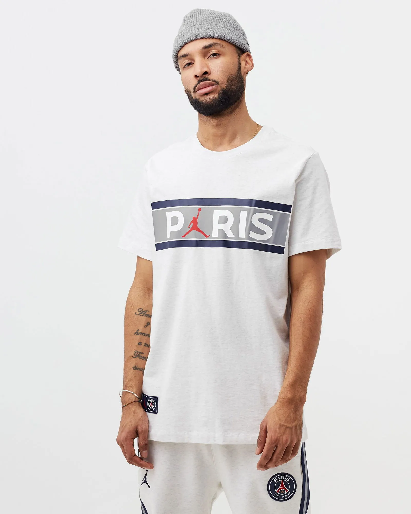 JORDAN PARIS SAINTGERMAIN WORDMARK TEE