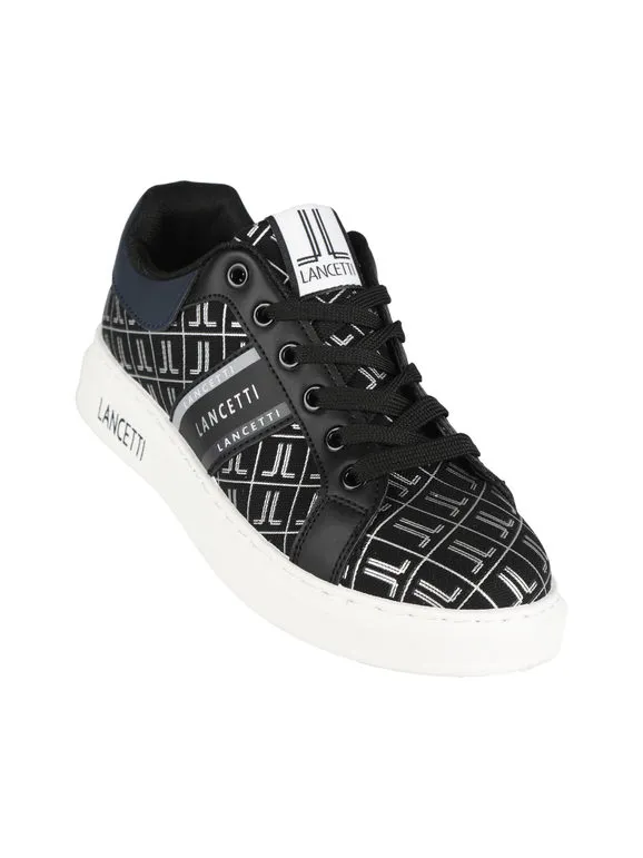 Lancetti Zapatillas de mujer con cordones y logo.