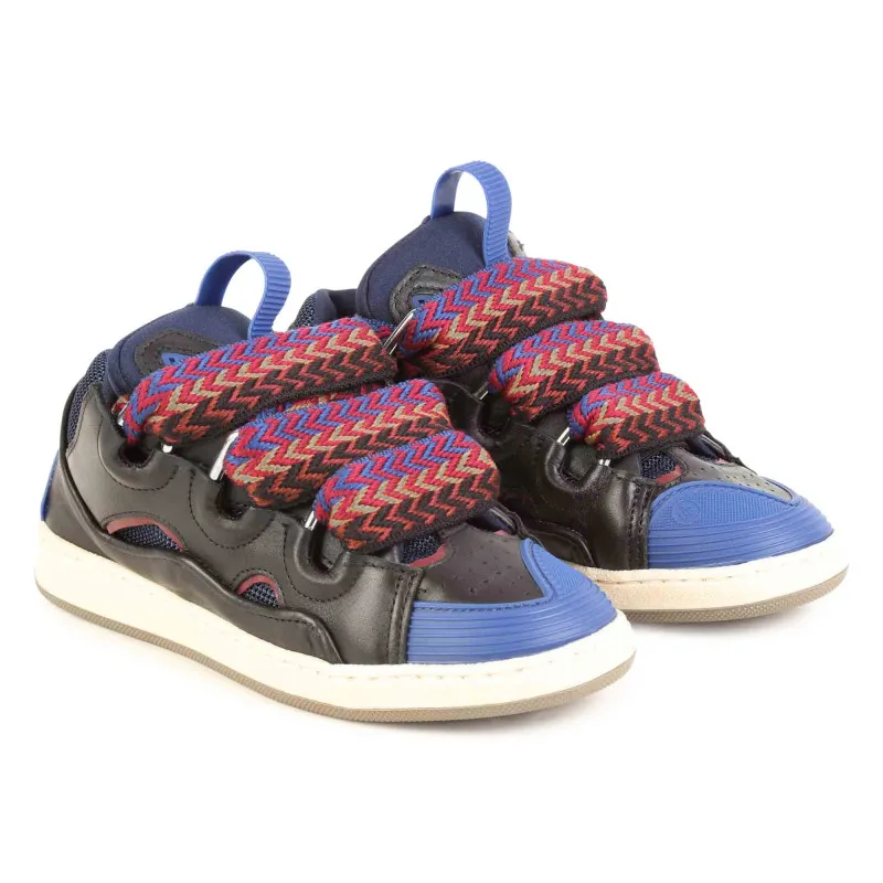 LANVIN Deportivas de piel y cordones
