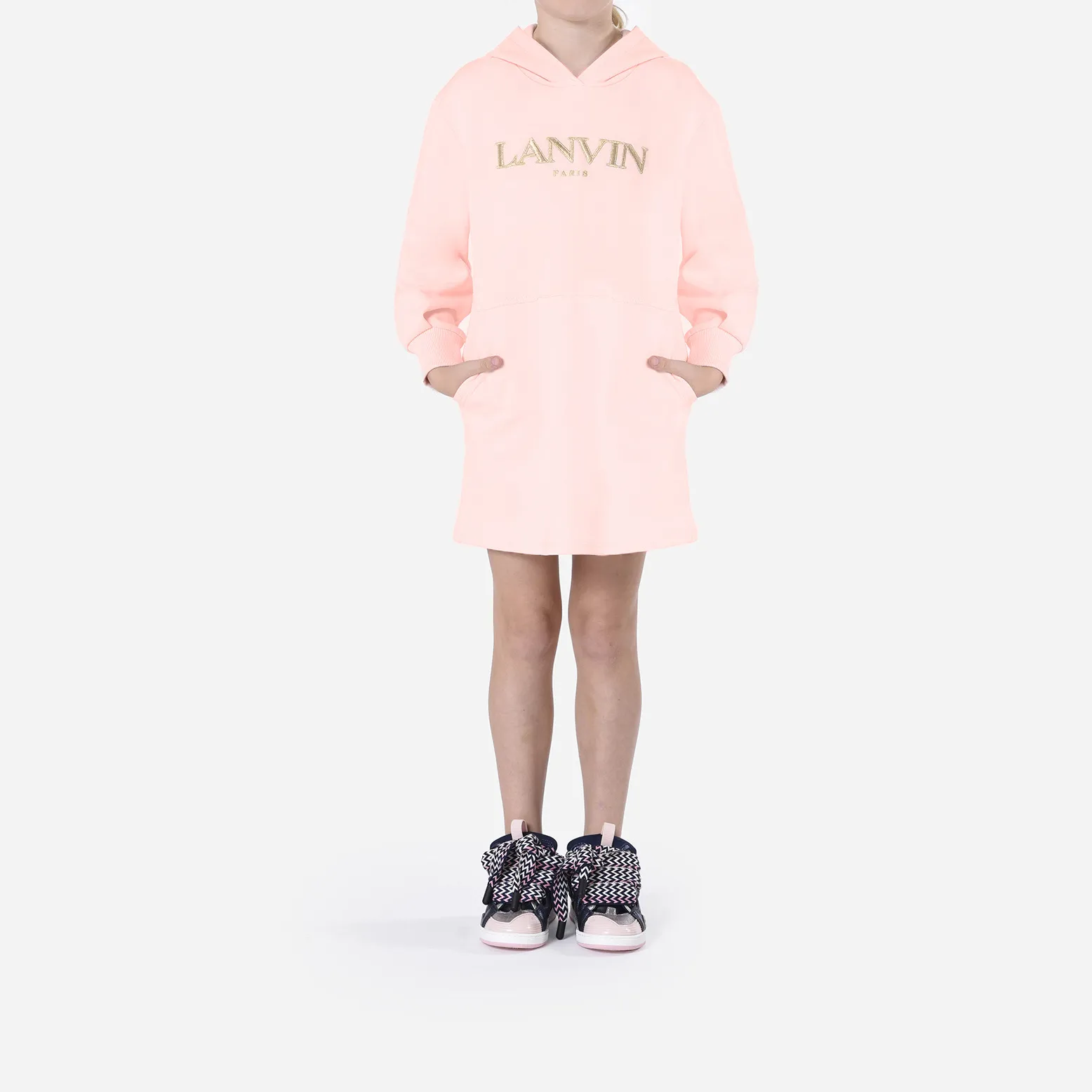 LANVIN Deportivas piel con cordones