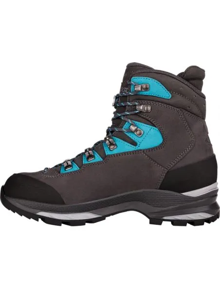 LOWA Botas Mauria Evo GTX Mujer Anthracite/Turquoise