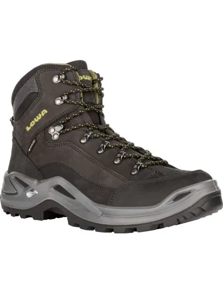 LOWA Botas Renegade GTX Mid Hombre Black/Olive
