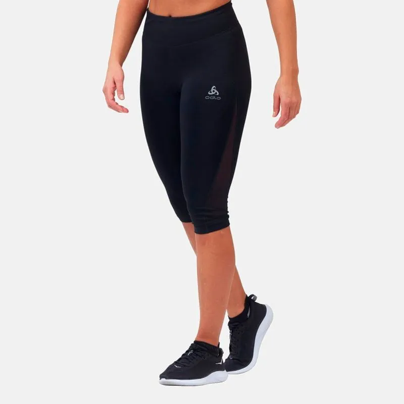 Mallas 3/4 para mujer Odlo Essential Mesh (negro)
