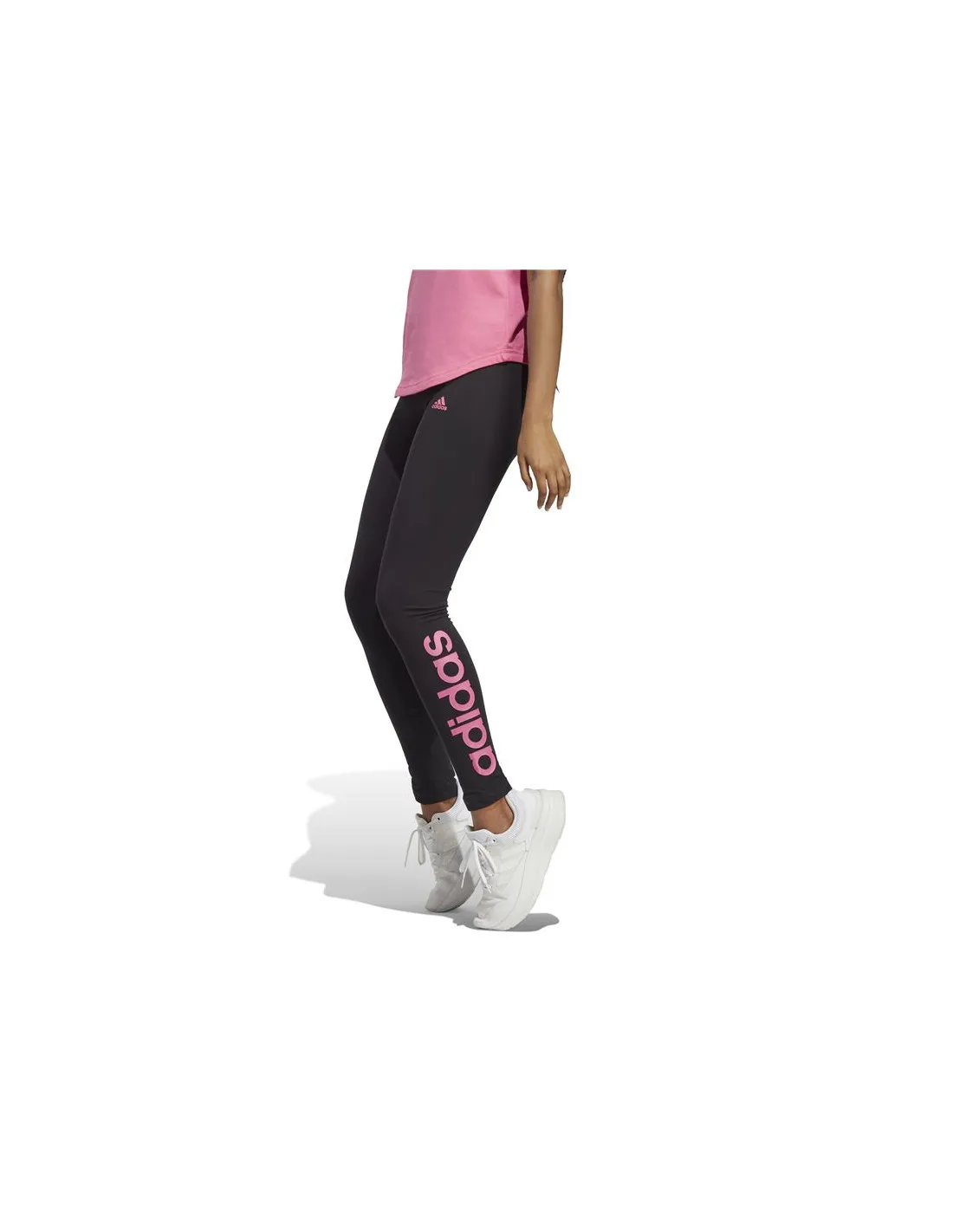Mallas adidas Linear Mujer Negro