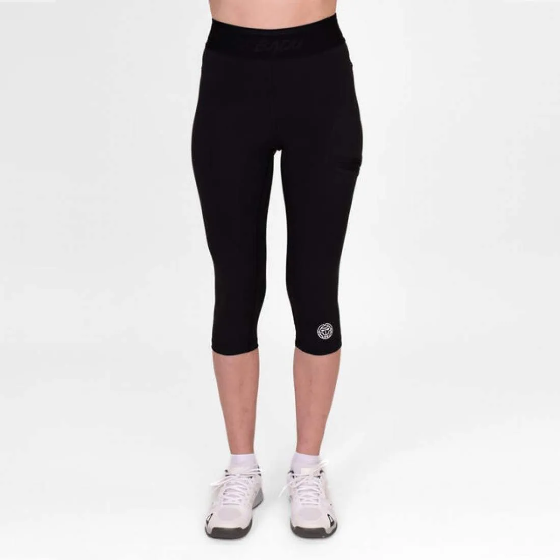 Mallas Bidi Badu Crew Capri Negro | BIDI BADU