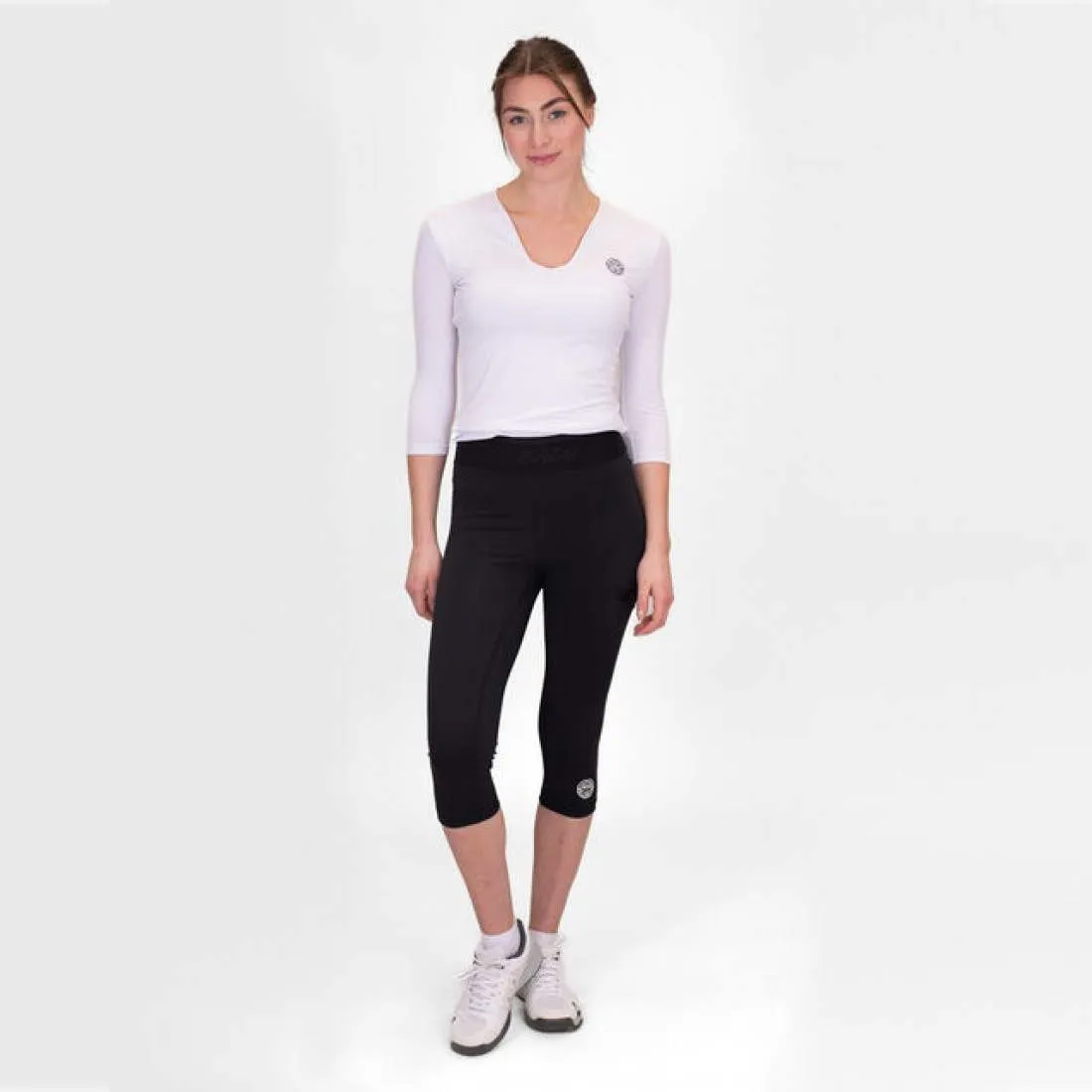 Mallas Bidi Badu Crew Capri Negro | BIDI BADU