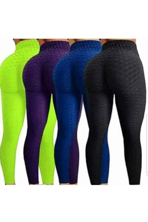 Mallas brocadas push up Gym