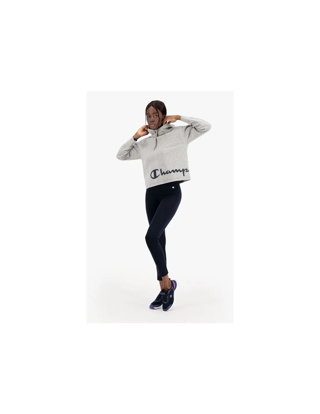 Mallas Champion C Logo Cotton Stretch W Dark blue