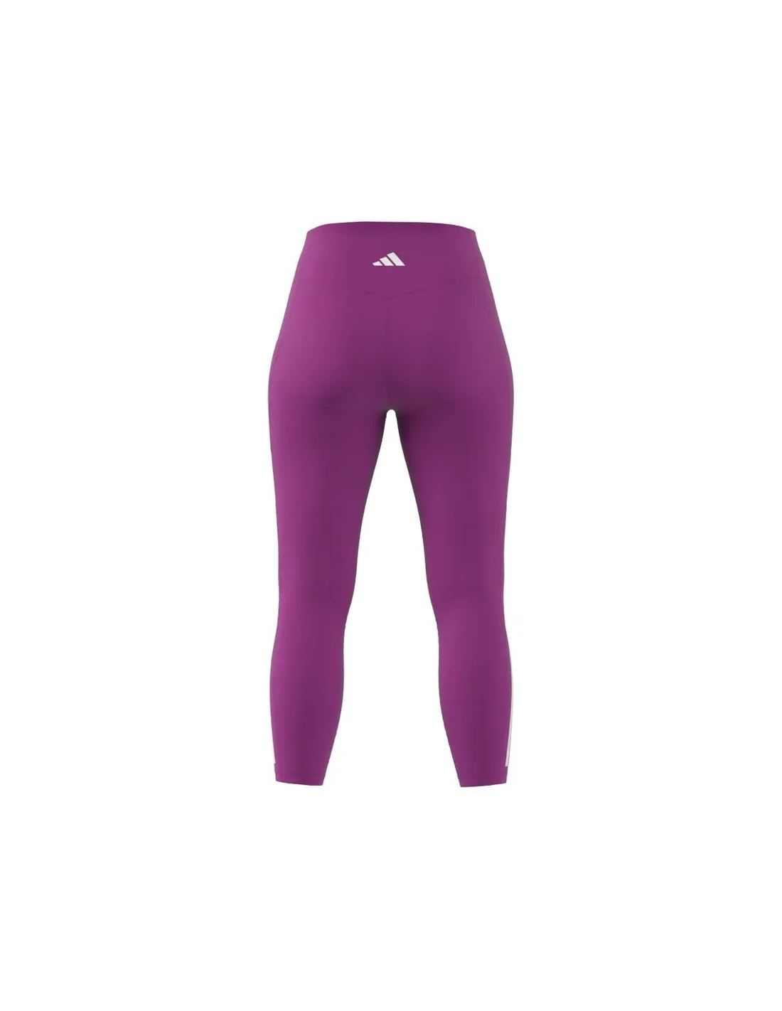 Mallas de Fitness adidas Optime 3Stripes Full Length Mujer Morado