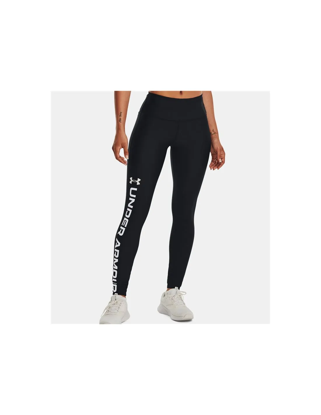 Mallas de Fitness Under Armour Heat Gear Negro Mujer