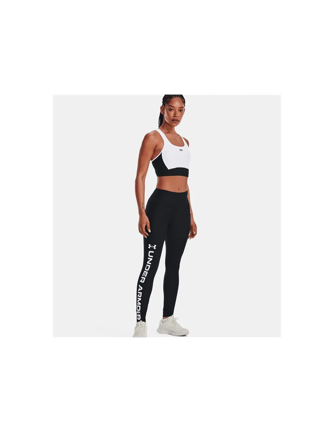 Mallas de Fitness Under Armour Heat Gear Negro Mujer