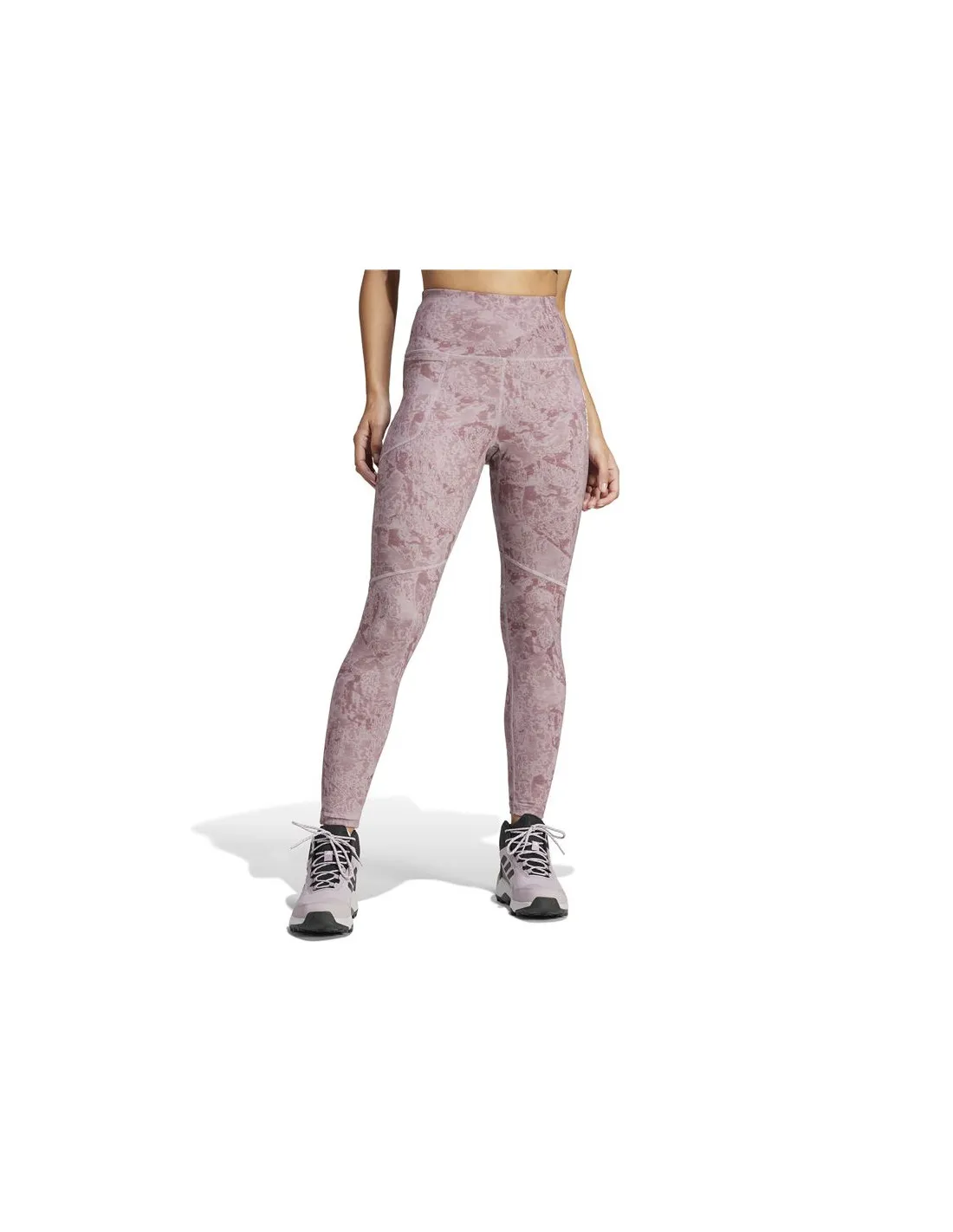 Mallas de Senderismo adidas Terrex Multi Allover Mujer Morado
