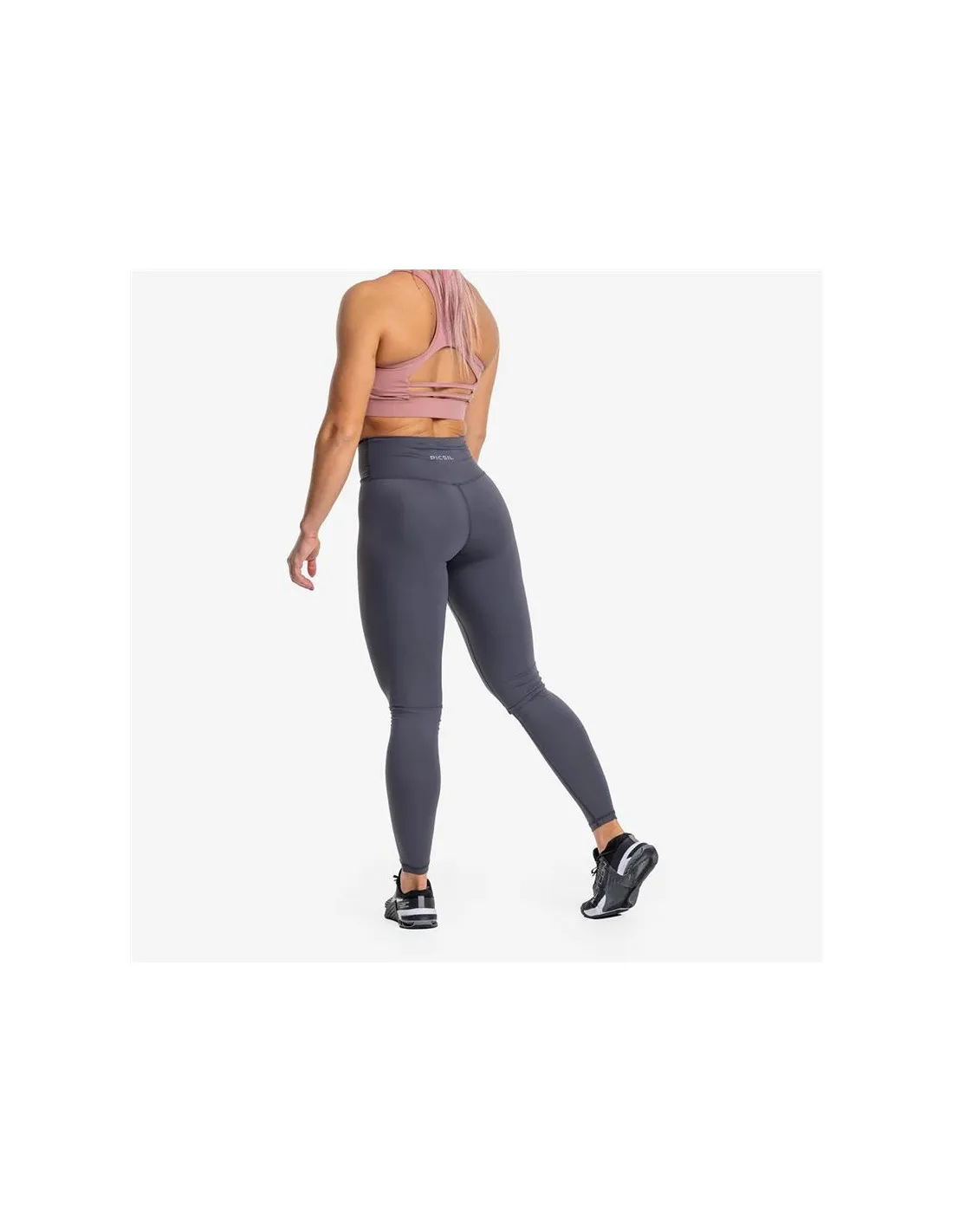 Mallas Deportivas Piscil Core Mujer Gris