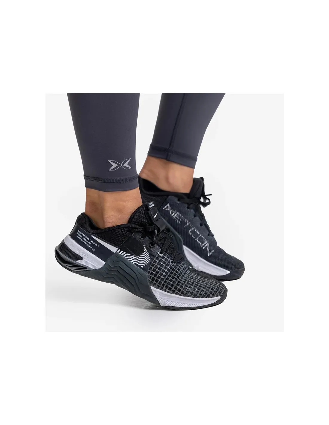 Mallas Deportivas Piscil Core Mujer Gris
