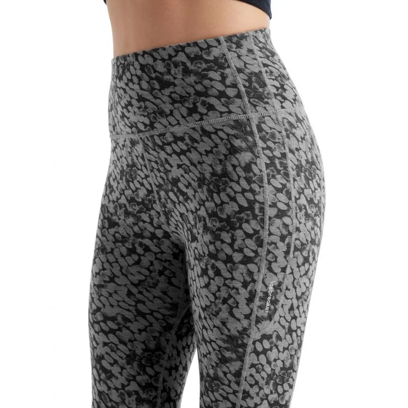 Mallas Icebreaker Mallas Fastray High Rise (Forest Shadow Metro Hthr/aop) mujer