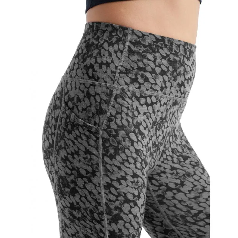 Mallas Icebreaker Mallas Fastray High Rise (Forest Shadow Metro Hthr/aop) mujer