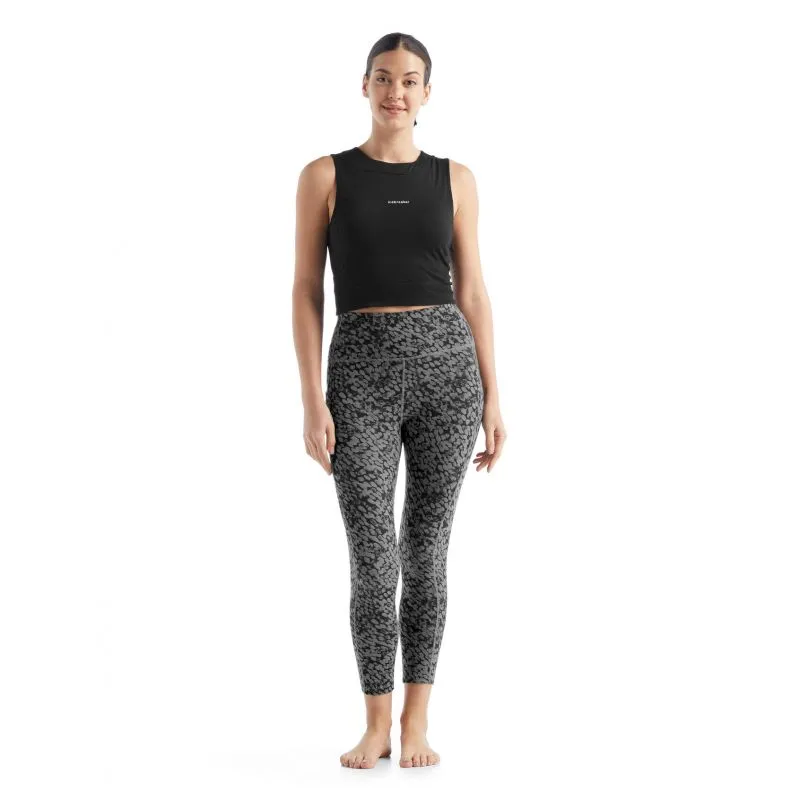 Mallas Icebreaker Mallas Fastray High Rise (Forest Shadow Metro Hthr/aop) mujer