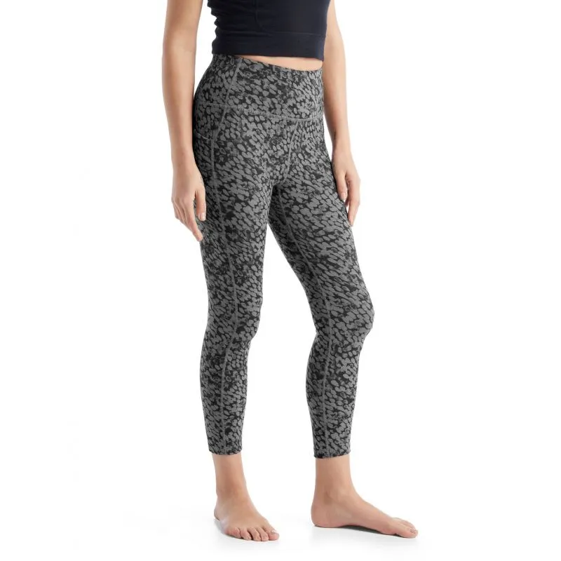 Mallas Icebreaker Mallas Fastray High Rise (Forest Shadow Metro Hthr/aop) mujer