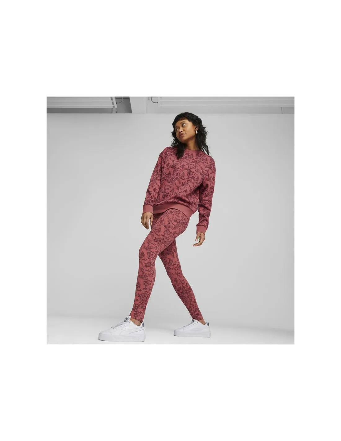 Mallas Puma Ess+ Floral Vibes Ao Mujer
