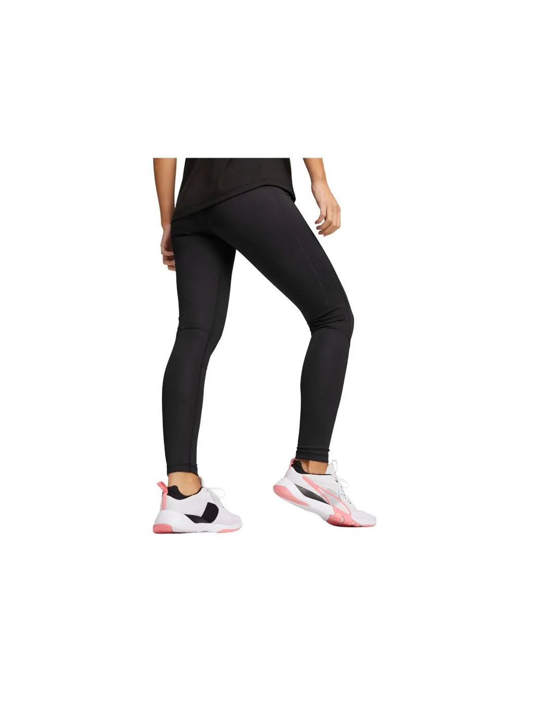MALLAS PUMA EVOSTRIPE HIGHWAIST NEGRO MUJER