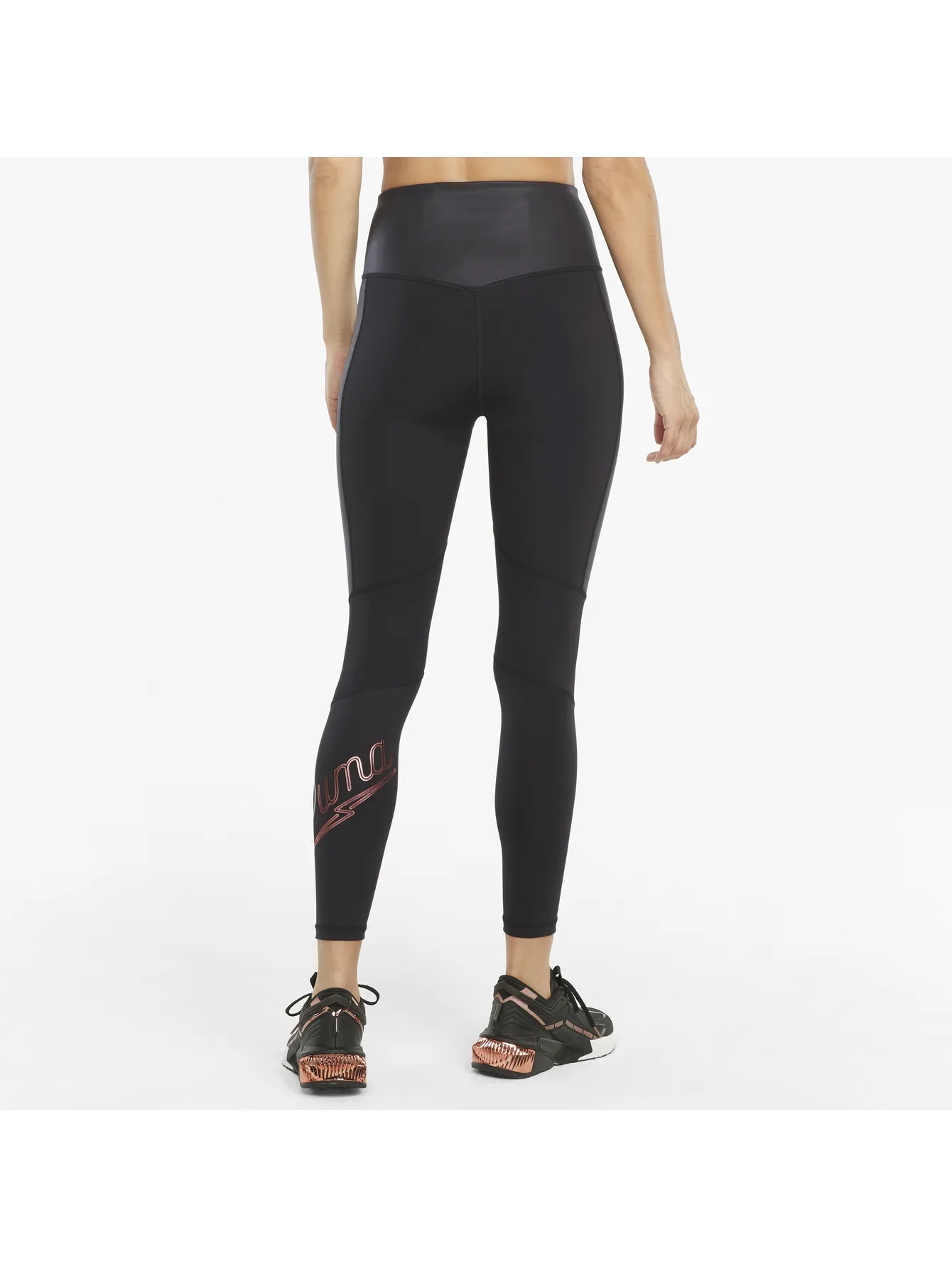 Mallas Puma Moto High Waist Para Mujer