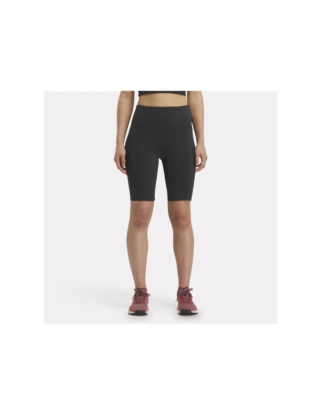 Mallas Reebok Identity Sl Fitted Short Mujer Negro