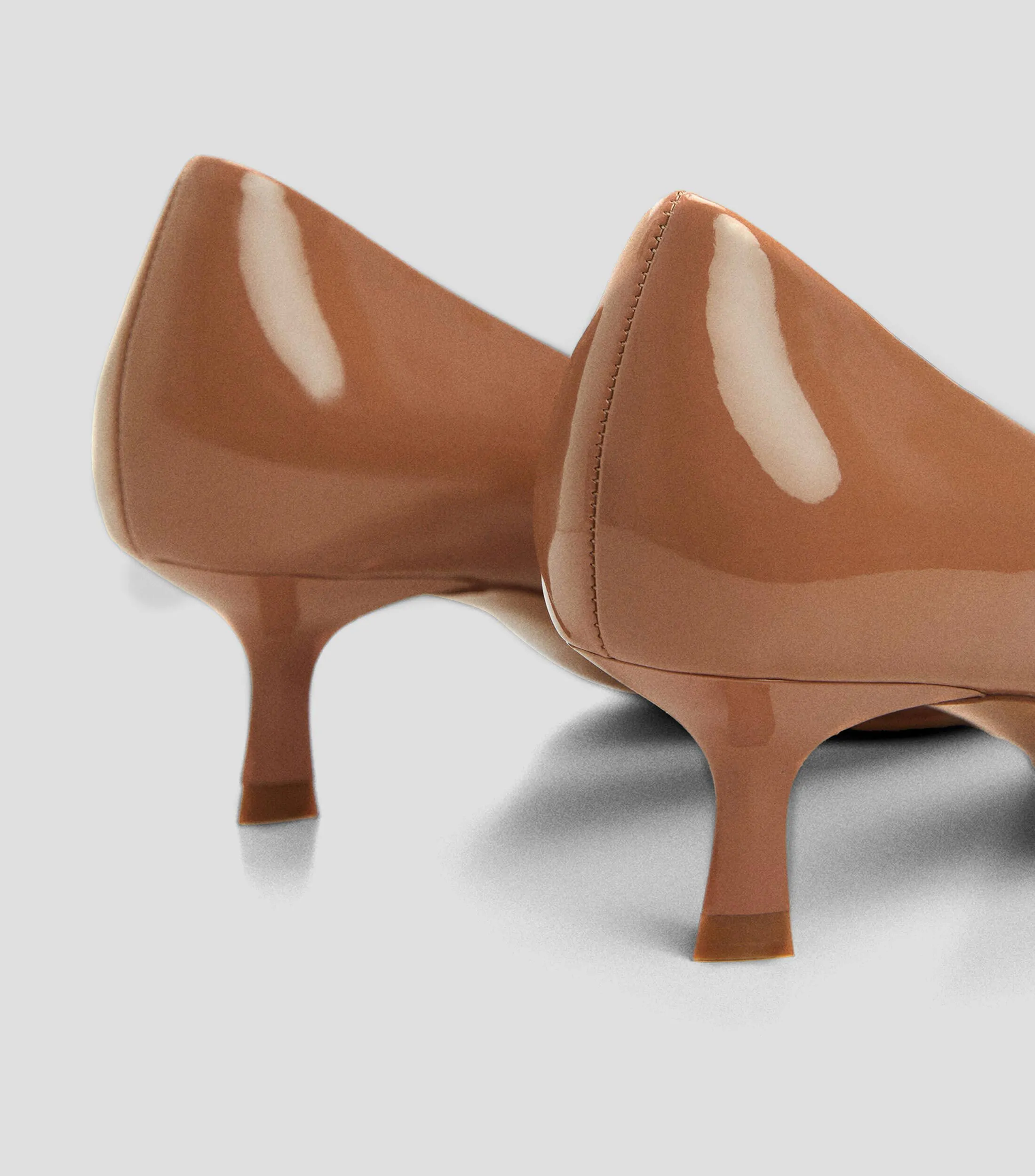 Mango Zapatillas de Tacón Bajo Cuadrado Mujer