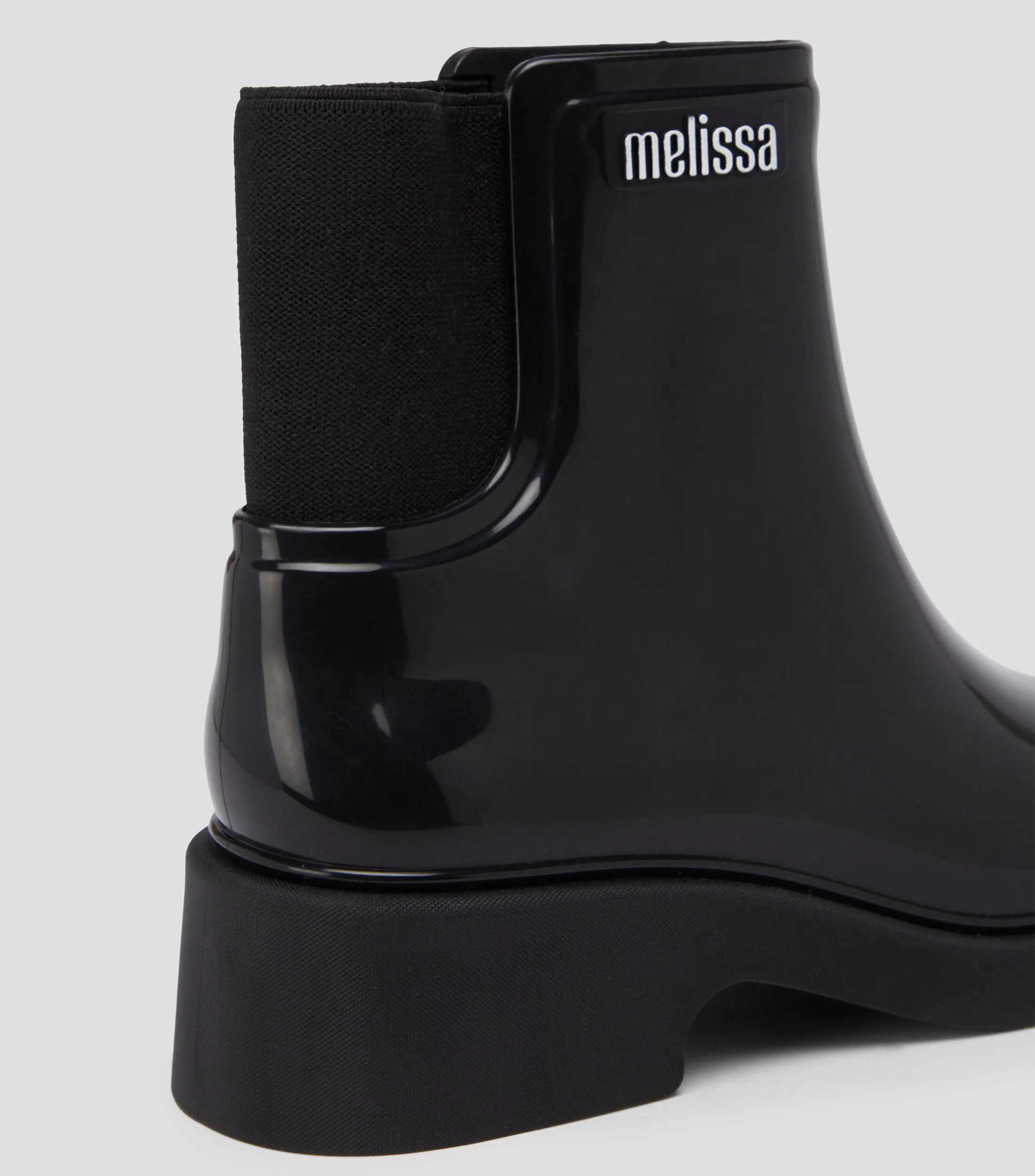 Melissa Botas Chelsea Cortas con tacón bajo y ancho Mujer