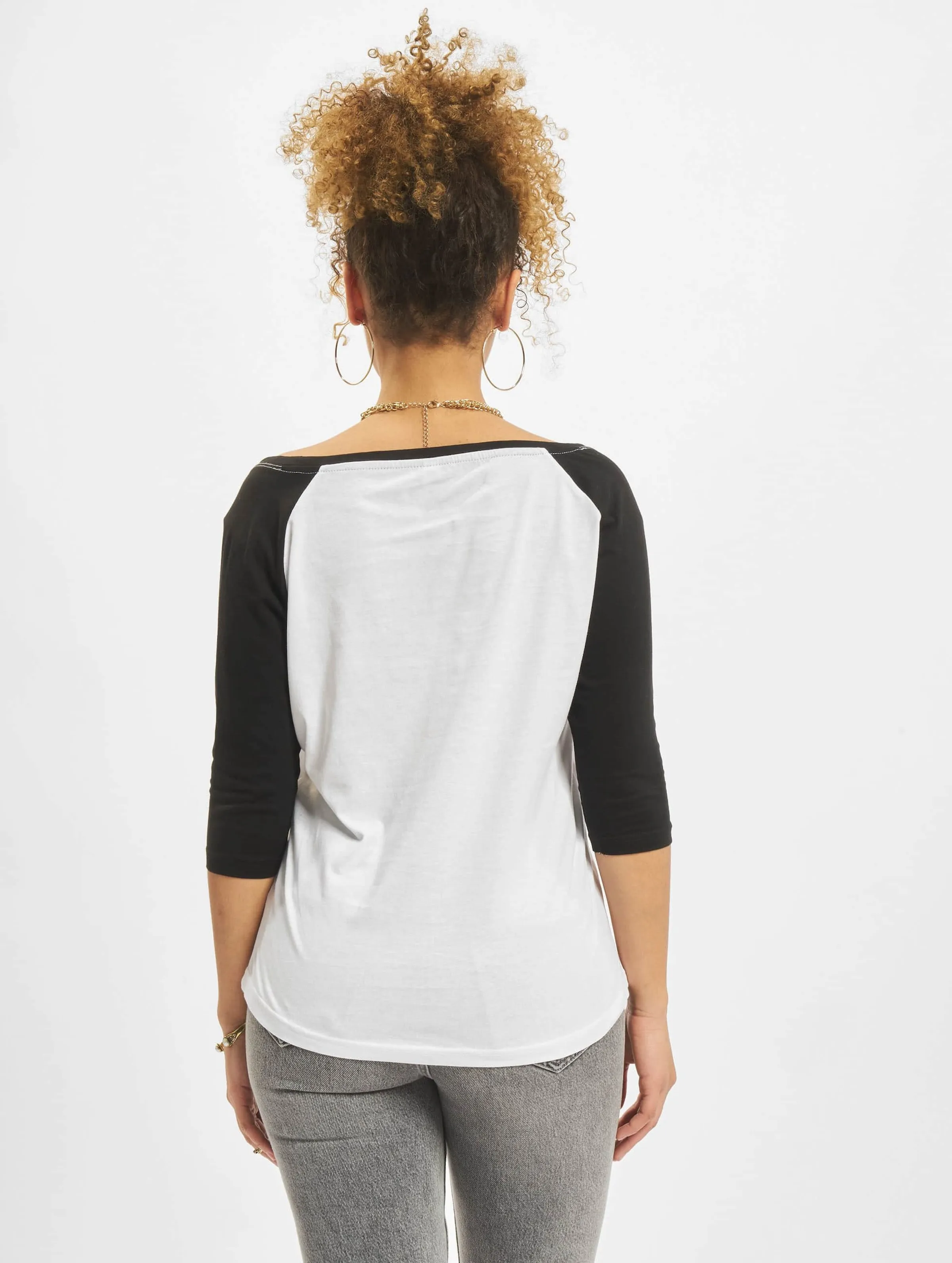 MERCHCODE LADIES BRANDALISED  BANKSYÂ´S GRAFFITI BALLOONS RAGLAN TEE
