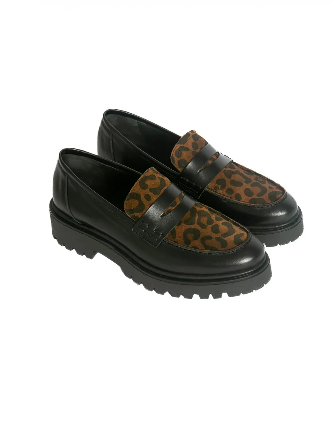 MOCASINES PIEL LEOPARDO LETA BRYAN STEPWISE