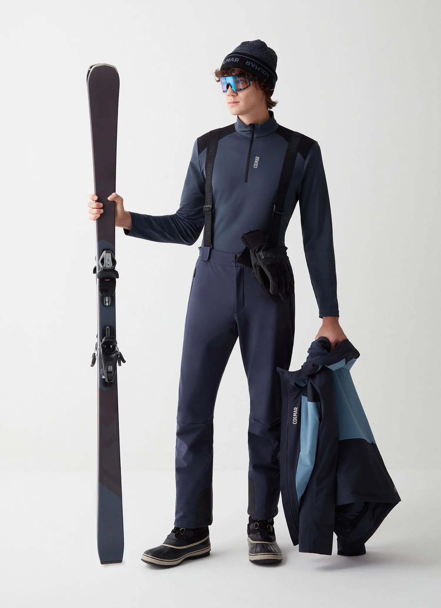 Mono de esquí de softshell