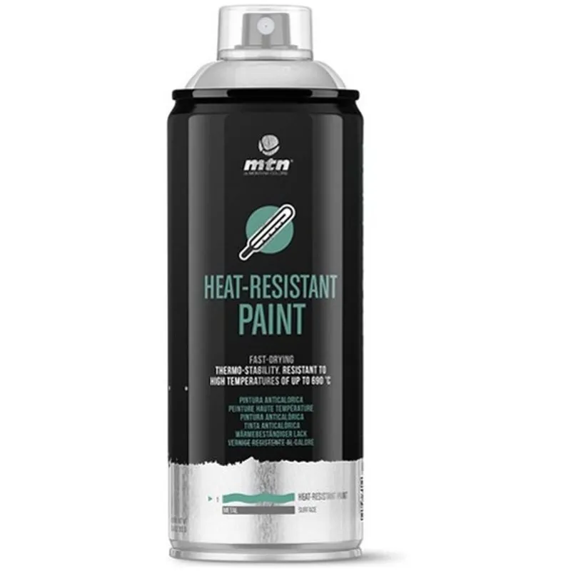 Montana Anticalórica Alta Temperatura Negra 400Ml