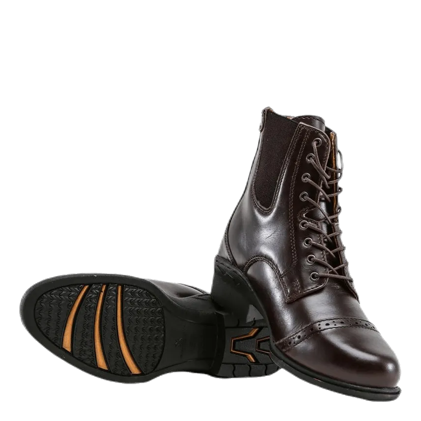 Mountain Horse Aurora Back Zip Paddock Brown