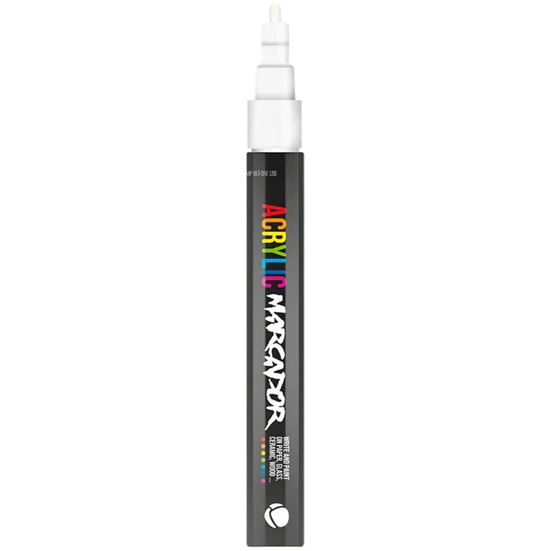 Mtn Marker Acrilico 1Mm Blanco