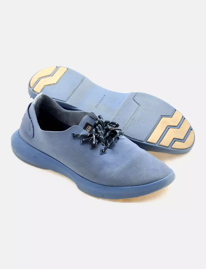 Muroexe Zapato azul cordones